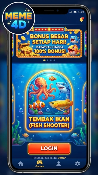 Cuplikan layar menu unduhan meme4d untuk perangkat Android